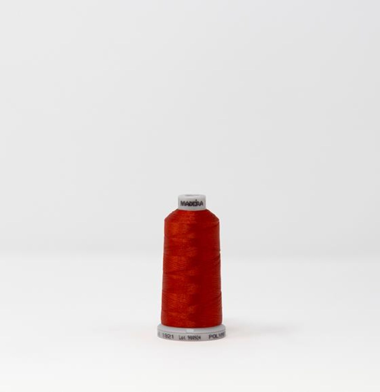 Polyneon Machine Embroidery Thread -- 1,100 yards spool -- Terra Cotta Red Color -- Ref. #1821 by Madeira®